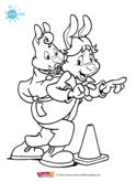 Bobo - Bobo kleurplaat 4