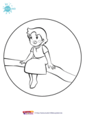 Heidi - heidi kleurplaat 2