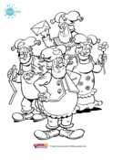 Kabouter Plop - Kabouter-Plop kleurplaat 