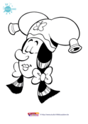 Kabouter Plop - Kabouter-Plop kleurplaat 