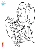 Kabouter Plop - Kabouter-Plop kleurplaat 