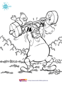 Kabouter Plop - Kabouter-Plop kleurplaat 