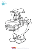 Kabouter Plop - Kabouter-Plop kleurplaat 