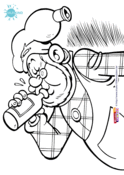 Kabouter Plop - Kabouter-Plop kleurplaat 