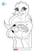 Mega Mindy - Mega-Mindy kleurplaat 22