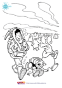 Samson en Gert - Samson kleurplaat 10