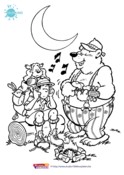 Samson en Gert - Samson kleurplaat 12