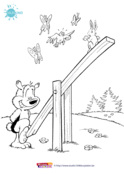 Samson en Gert - Samson kleurplaat 14