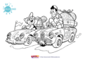 Samson en Gert - Samson kleurplaat 20