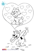 Samson en Gert - Samson kleurplaat 23
