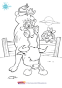 Samson en Gert - Samson kleurplaat 24