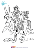 Samson en Gert - Samson kleurplaat 26