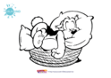 Samson en Gert - Samson kleurplaat 46