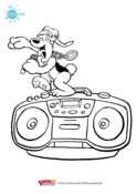 Samson en Gert - Samson kleurplaat 47