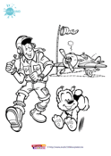 Samson en Gert - Samson kleurplaat 58