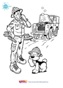 Samson en Gert - Samson kleurplaat 62