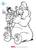 Samson en Gert - Samson kleurplaat 70