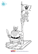 Wickie de Viking - wickie kleurplaat 11