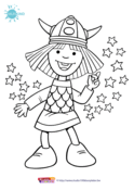 Wickie de Viking - wickie kleurplaat 2