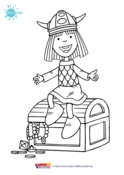 Wickie de Viking - wickie kleurplaat 23