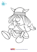 Wickie de Viking - wickie kleurplaat 25