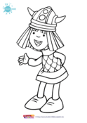 Wickie de Viking - wickie kleurplaat 3