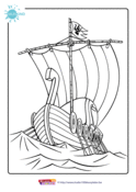 Wickie de Viking - wickie kleurplaat 9