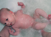 Baby in bad