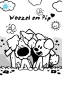 Woezel en Pip, Woezel Pip kleurplaat 3